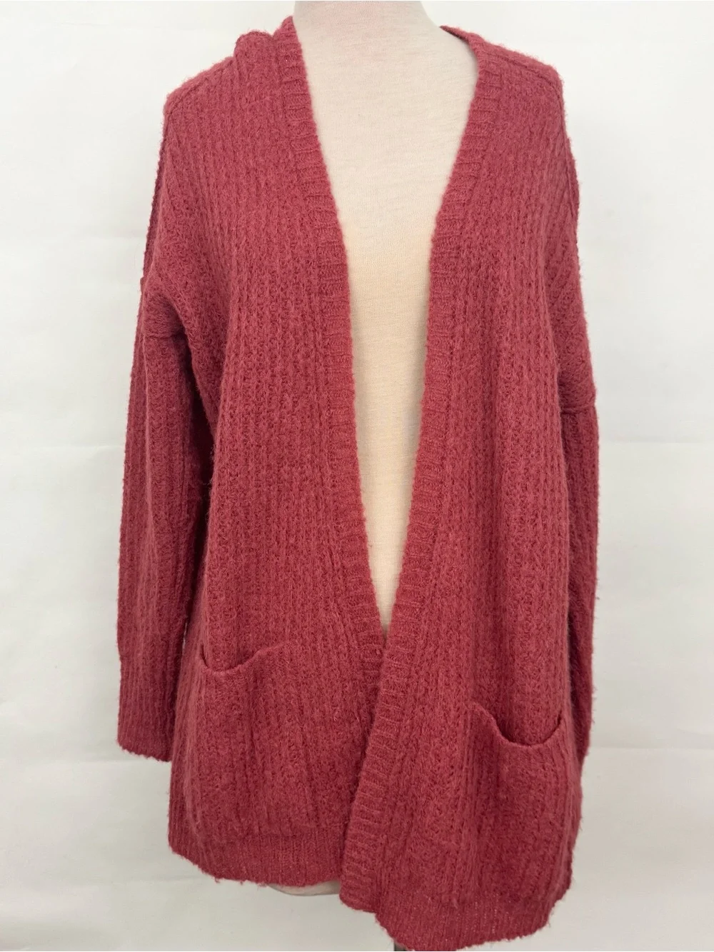 Free People Alpaca Knit Weekend Getaway Cardi Cardigan Sweater Small